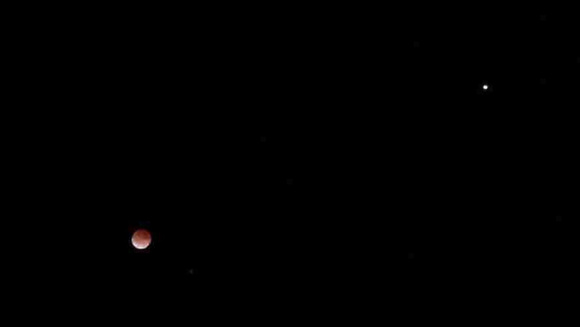 Blood Moon, Spica, and Virgo